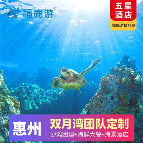 【旅游團建】惠州巽寮灣2-3天私人定制沙灘團建+皮劃艇+帆船+卡丁車+CS+燒烤+篝火派對2-3天