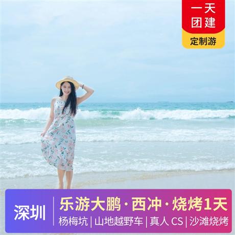 樂游大鵬|楊梅坑山地越野車、戶外真人 CS、 西涌、沙灘燒烤一日游品質純玩，專屬定制，行程可根據你的需求修改調整