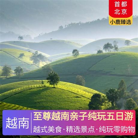 至尊越南親子純玩五日游全程越南四星酒店，海天使酒店+湖岸酒店，美食盛宴，走心走胃