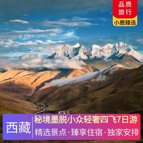 秘境墨脫小眾輕奢四飛7日游1晚墨脫三鉆酒店+1晚林芝網評四鉆酒店，1晚巴松錯主題酒店+2晚魯朗小鎮四鉆觀景酒店